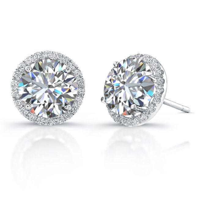Diamond & Ruby Earrings