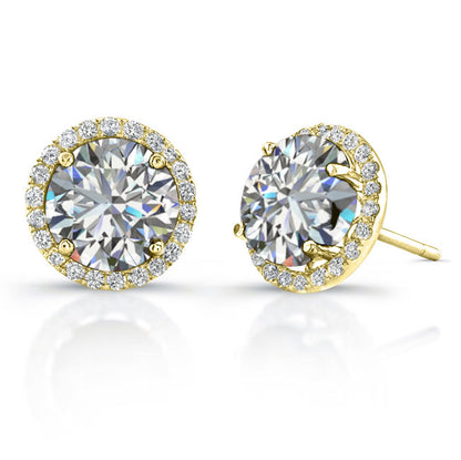 Diamond & Ruby Earrings
