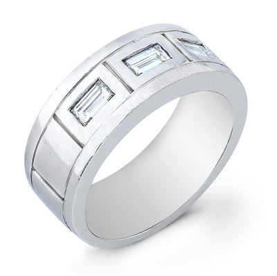 Men's Modern Style Wedding Band