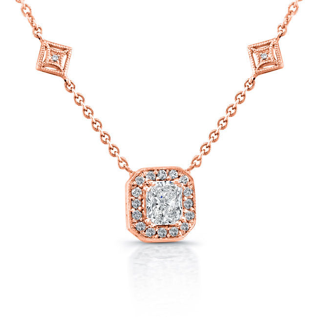 Radiant Diamond Necklace