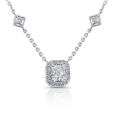 Radiant Diamond Necklace