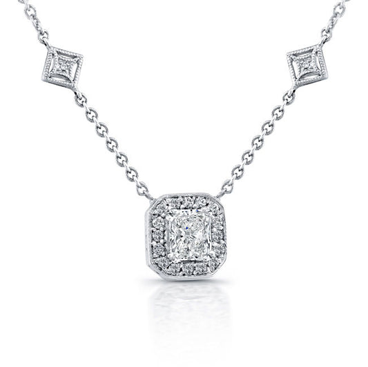 Radiant Diamond Necklace