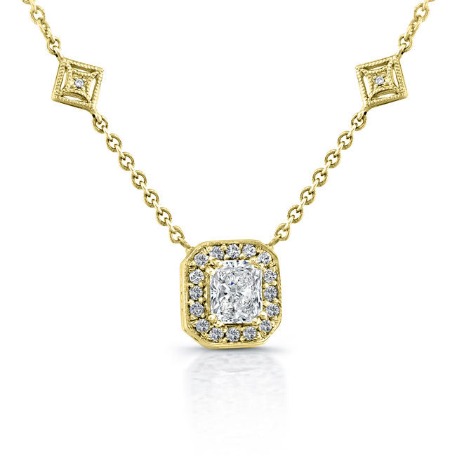 Radiant Diamond Necklace