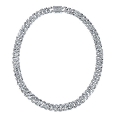 Cuban Link Diamond Necklace