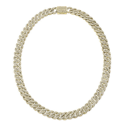 Cuban Link Diamond Necklace
