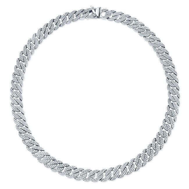 Cuban Link Diamond Necklace