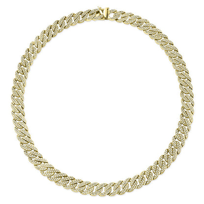 Cuban Link Diamond Necklace