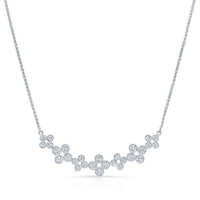 Bezel Diamond Necklace