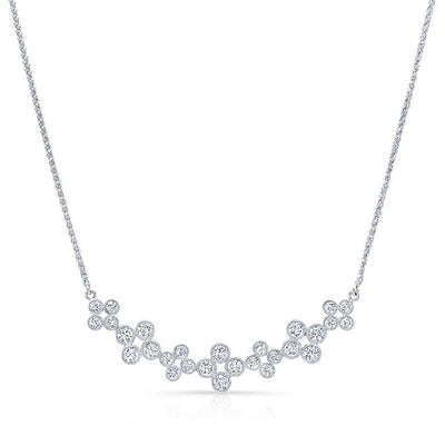 Bezel Diamond Necklace