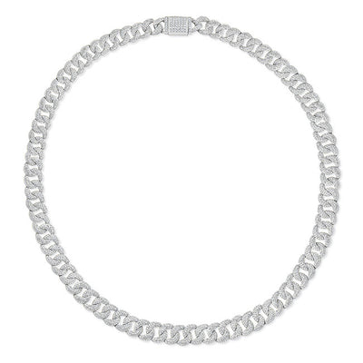 Cuban Link Diamond Necklace