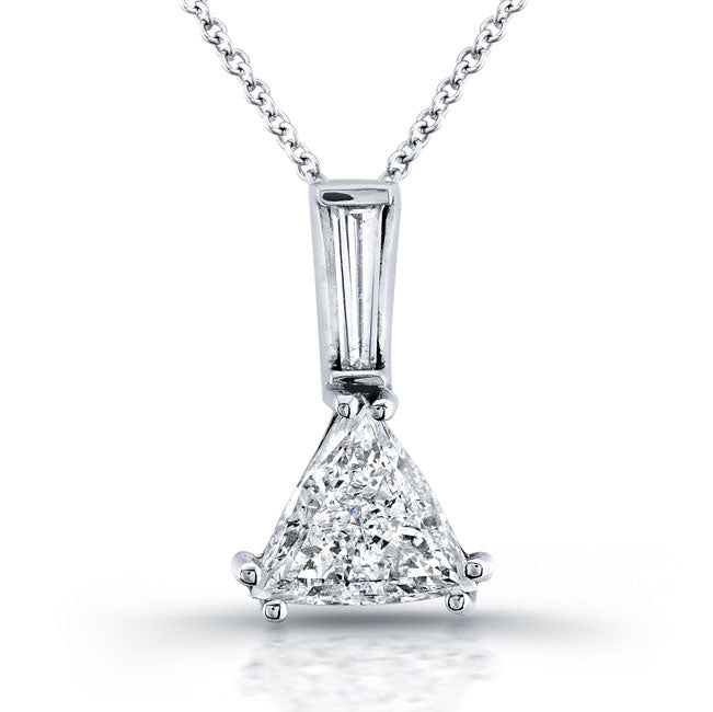 Trilliant Diamond Necklace