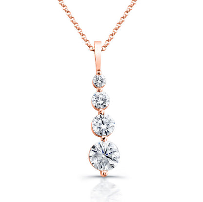 Modern Style Diamond Pendant