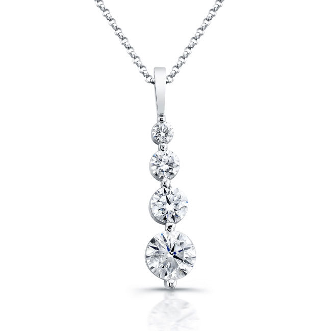 Modern Style Diamond Pendant