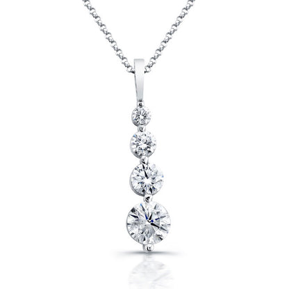 Modern Style Diamond Pendant