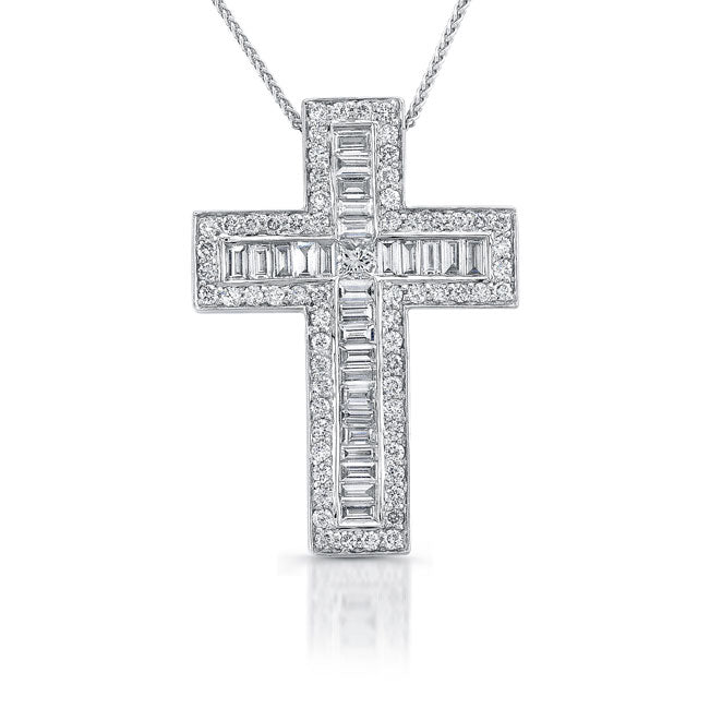 Diamond Cross Pendant