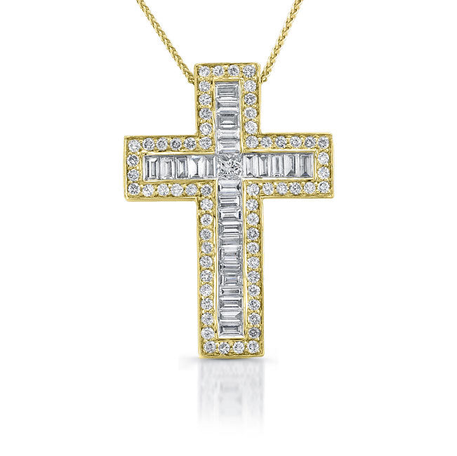 Diamond Cross Pendant
