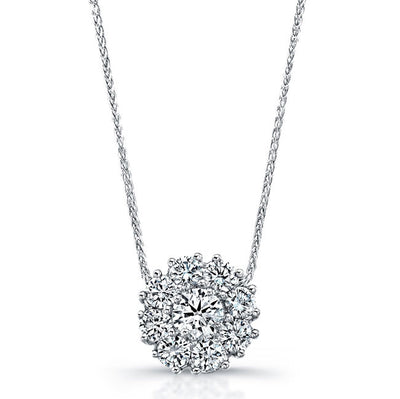 Round Diamond Pendant