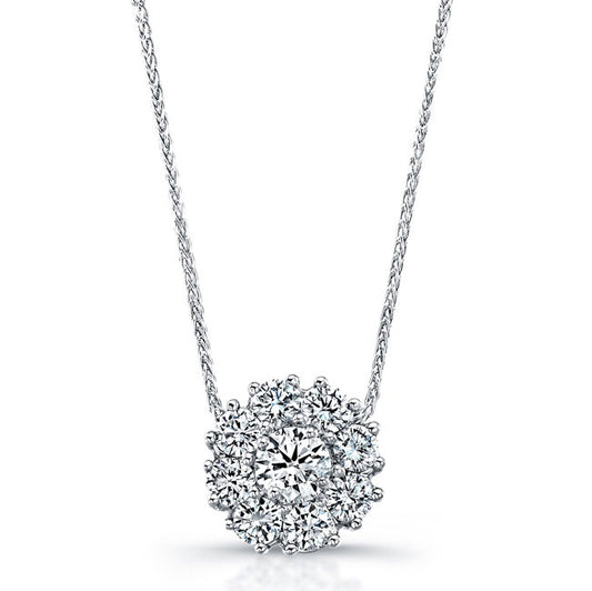 Round Diamond Pendant