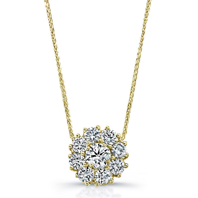 Round Diamond Pendant