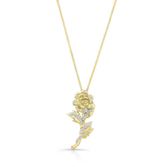 Rose Flower Pendant