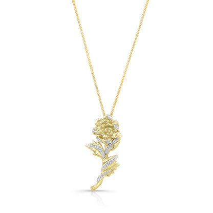 Rose Flower Pendant