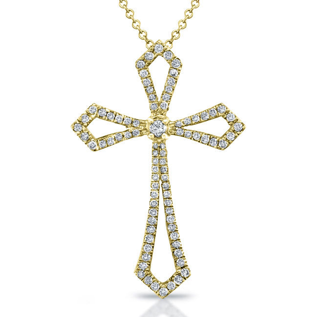 Diamond Cross Pendant