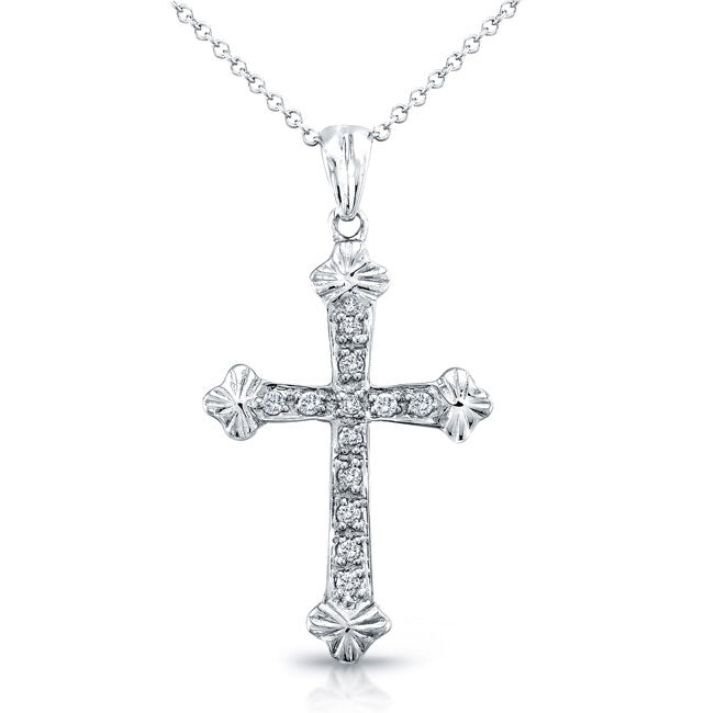 Diamond Cross Pendant