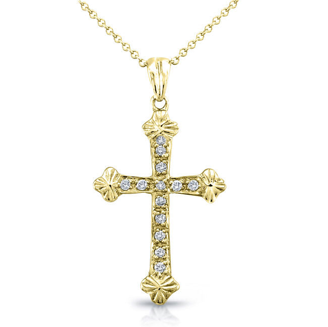 Diamond Cross Pendant