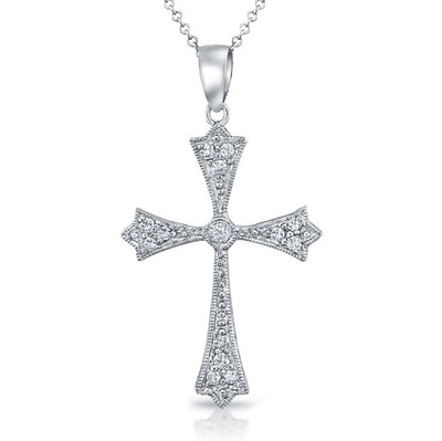 Diamond Cross Pendant