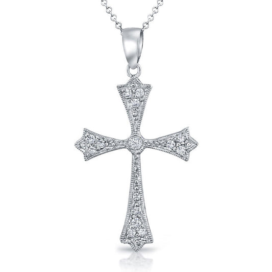 Diamond Cross Pendant