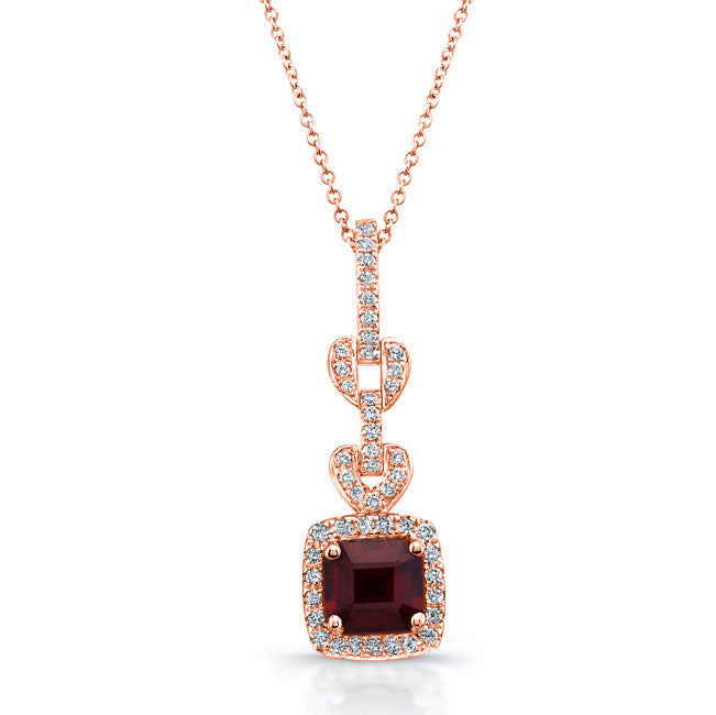 Ruby & Diamond Pendant