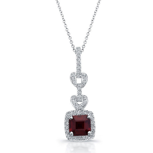 Ruby & Diamond Pendant
