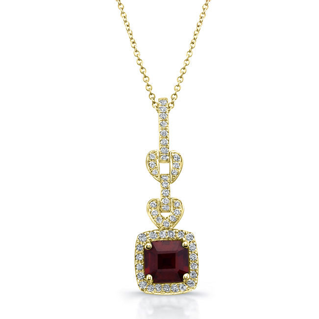 Ruby & Diamond Pendant