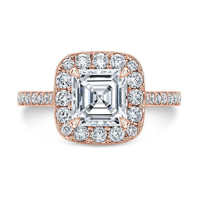 Modern Style Diamond Engagement Ring