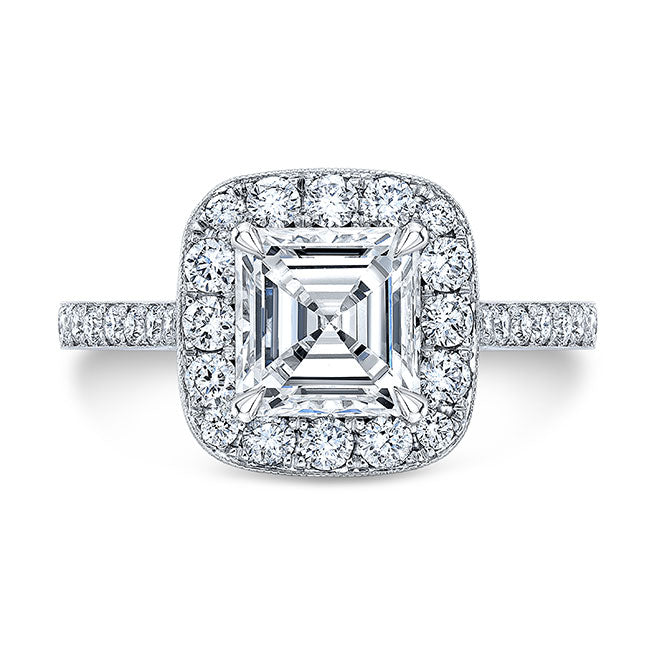Modern Style Diamond Engagement Ring