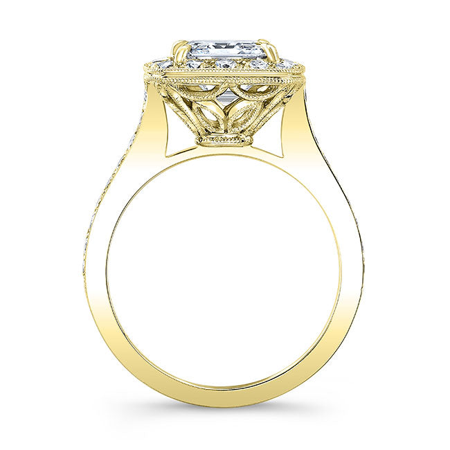 Modern Style Diamond Engagement Ring