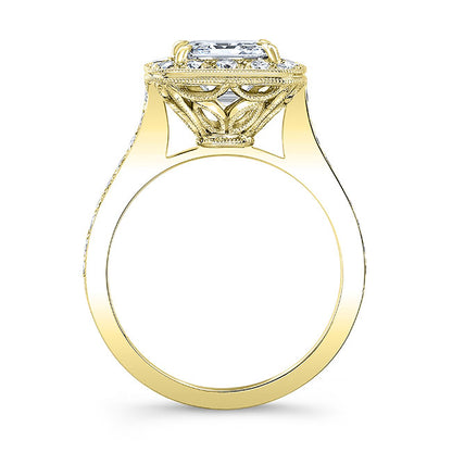 Modern Style Diamond Engagement Ring