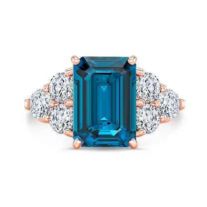 Modern Style Diamond Engagement Ring