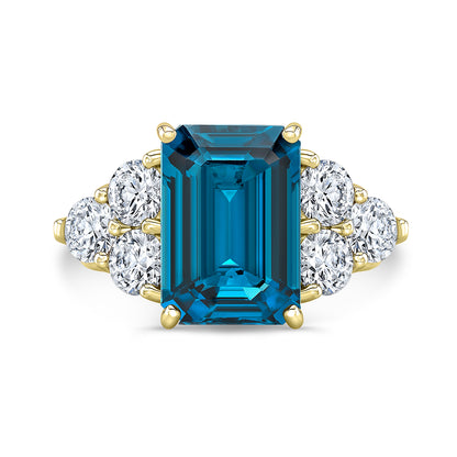 Modern Style Diamond Engagement Ring