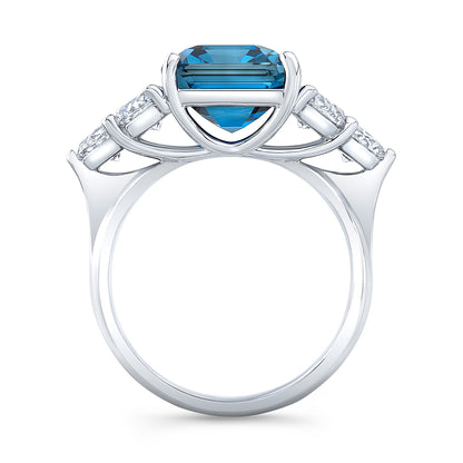 Modern Style Diamond Engagement Ring