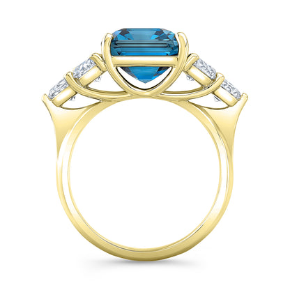Modern Style Diamond Engagement Ring