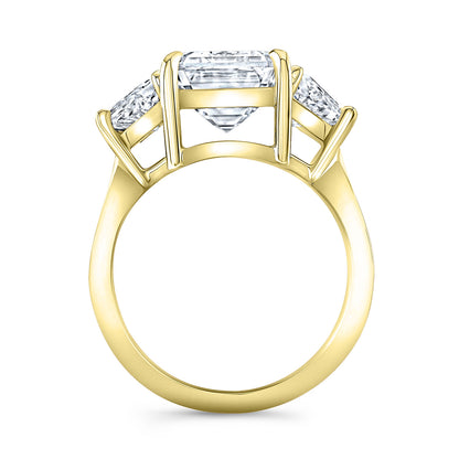 Modern Style 3-Stone Diamond Engagement Ring