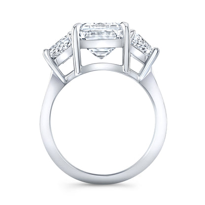 Modern Style 3-Stone Diamond Engagement Ring