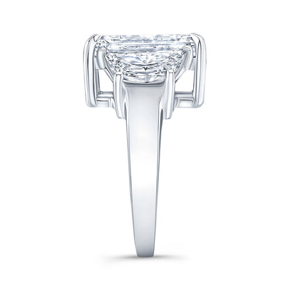 Modern Style 3-Stone Diamond Engagement Ring