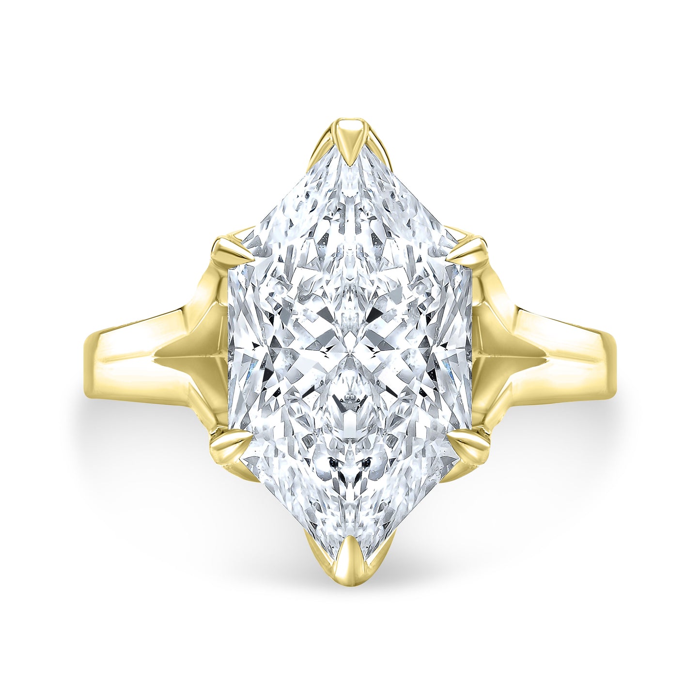 Solitaire Diamond Engagement Ring