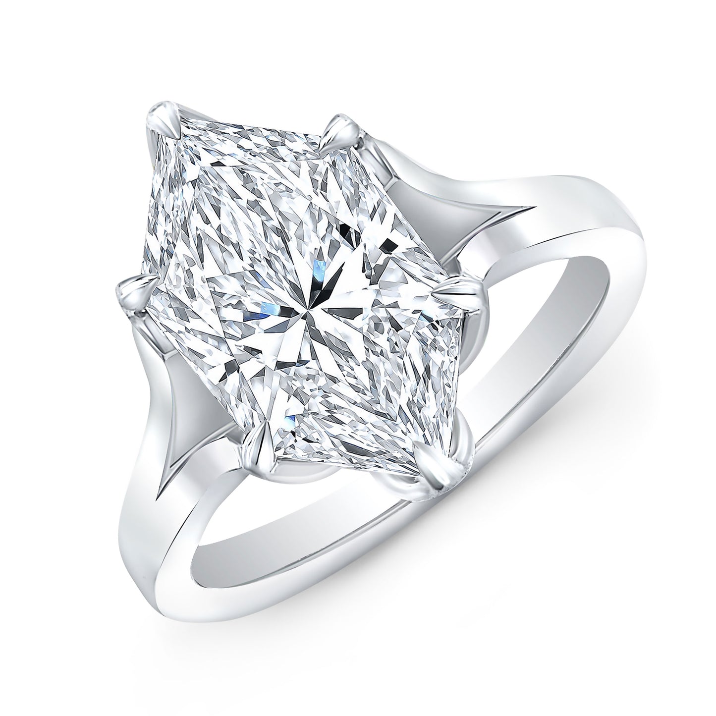 Solitaire Diamond Engagement Ring