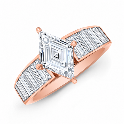 Art Deco Style Diamond Engagement Ring