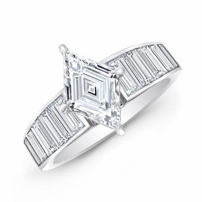 Art Deco Style Diamond Engagement Ring