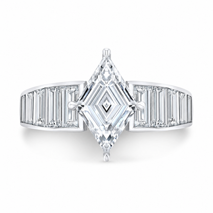 Art Deco Style Diamond Engagement Ring