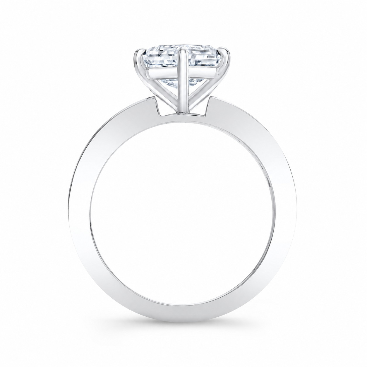 Art Deco Style Diamond Engagement Ring